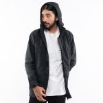 JAKET PARASUT COACH PRIA CASUAL POLOS HITAM ORIGINAL MATERNAL | VENANT