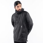 JAKET PARASUT COACH PRIA CASUAL POLOS HITAM ORIGINAL MATERNAL | NORBOU