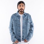 JAKET KATUN TRUCKER DENIM JEANS PRIA CASUAL POLOS BLUE ORIGINAL MATERNAL DISASTER | CIRRUS