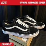 SEPATU SNEAKERS (EX DISPLAY) CASUAL PRIA WANITA HITAM ORIGINAL | X OLD SKOOL BLACK WHITE