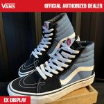 SEPATU SNEAKERS HIGH TOP (EX DISPLAY) CASUAL SIMPLE PRIA WANITA NAVY ORIGINAL | X SK8-HI NAVY