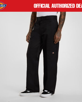 CELANA PANJANG CLASSIC WORK PANTS CASUAL PRIA HITAM ORIGINAL DICKIES | DOUBLE KNEE BLACK