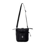 SLING BAG TAS SELEMPANG CASUAL SIMPLE POLOS HITAM ORIGINAL MATERNAL | QUEZA
