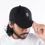 TOPI POLO CAPS HAT 6 PANEL CASUAL CORDUROY PRIA WANITA HITAM ORIGINAL MATERNAL DISASTER | ROIET