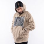 JAKET HOODIE PULLOVER CASUAL SIMPLE PRIA WANITA KHAKI ORIGINAL MATERNAL | MALAGE