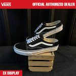 SEPATU SNEAKERS (EX DISPLAY) CASUAL PRIA WANITA HITAM ORIGINAL VNS OTW | X OLDSKOOL MULE BLACK WHITE