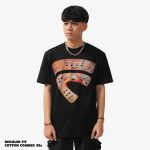KAOS PRIA KATUN COMBED CASUAL SIMPLE LENGAN PENDEK HITAM FRIDAY KILLER | FRIDAY 13 BLACK