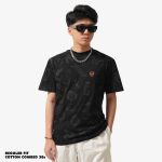 KAOS PRIA KATUN COMBED CASUAL SIMPLE LENGAN PENDEK HITAM FRIDAY KILLER | GHOSTY DARK