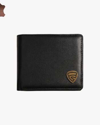 DOMPET LIPAT KULIT ASLI GENUINE LEATHER PRIA CASUAL SIMPLE HITAM FRIDAY KILLER | L-PICK WALLET BLACK