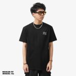 KAOS PRIA KATUN COMBED 16s CASUAL SIMPLE LENGAN PENDEK HITAM FRIDAY KILLER | 13 PAISLEY BLACK