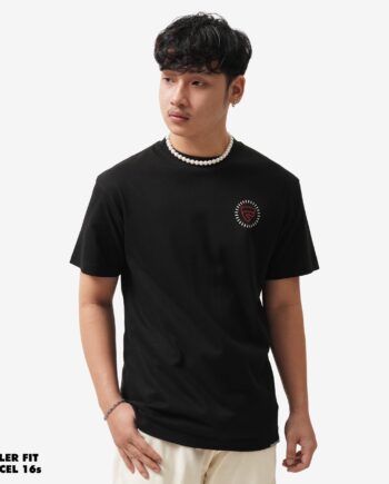 KAOS PRIA KATUN COMBED 16s CASUAL SIMPLE LENGAN PENDEK HITAM FRIDAY KILLER | THE CHICANO#2 BRED