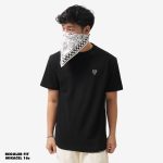 KAOS PRIA KATUN COMBED 16s CASUAL SIMPLE LENGAN PENDEK HITAM FRIDAY KILLER | THE CHICANO BLACK WHITE