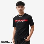 KAOS KATUN COMBED 30s PRIA POP PUNK SERIES LENGAN PENDEK HITAM FRIDAY KILLER | THE FLAME BLACK