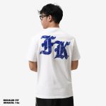 KAOS PRIA KATUN COMBED 16s CASUAL SIMPLE LENGAN PENDEK PUTIH FRIDAY KILLER | FK - PAISLEY WHT
