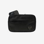 POUCH SLING BAG SERBAGUNA SEMI LEATHER CASUAL SIMPLE HITAM FRIDAY KILLER | IRON BLK POUCH