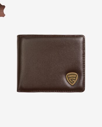 DOMPET LIPAT KULIT ASLI GENUINE LEATHER PRIA CASUAL SIMPLE COKLAT FRIDAY KILLER | L-PICK WALLET BROWN