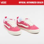 SEPATU SNEAKERS PUFFY JUMBO CASUAL PRIA WANITA PINK ORIGINAL VNS OTW |KNU SKOOL RETRO PINK