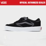 SEPATU SNEAKERS SKATEBOARD CLASSIC CASUAL PRIA WANITA HITAM ORIGINAL VNS OTW | ROWLEY BLACK ASPHALT