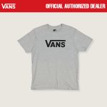 KAOS PRIA KATUN COMBED LENGAN PENDEK ABU ABU ORIGINAL VNS OTW | CLASSIC DROP V HGREY