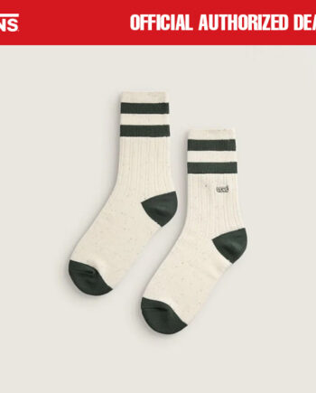 KAOS KAKI SOCKS CLASSIC CASUAL PRIA WANITA PUTIH ORIGINAL VNS OTW | VNS STRIPE CREW DRIED