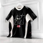 KAOS JERSEY PRIA BISBOL JERSEY CASUAL LENGAN PENDEK HITAM ORIGINAL MEMPHIS ORIGINS | SPARKLE