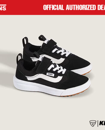 SEPATU ANAK ANAK TRACKING RUNNING VELCRO CASUAL HITAM ORIGINAL VNS OTW | UY ULTRA RANGE 66 V BW