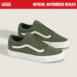 SEPATU SNEAKERS CLASSIC CASUAL PRIA WANITA HIJAU ORIGINAL VNS OTW | OLD SKOOL BASIC DRIED KELP