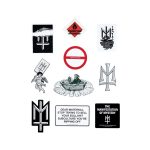 STICKER PACK ISI 10 Pcs MIX ACCESORIES ORIGINAL MATERNAL DISASTER | CRUEL SP