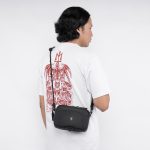 TAS SELEMPANG SLING BAG KECIL CASUAL SIMPLE PRIA WANITA HITAM ORIGINAL MATERNAL DISASTER | PROWL