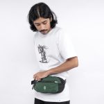 TAS SELEMPANG WAIST BAGS CASUAL SIMPLE POLOS PRIA WANITA HIJAU ORIGINAL MATERNAL DISASATER | AGIV