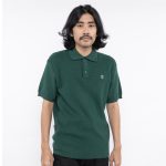 kAOS KERAH PRIA POLO SHIRT CASUAL SIMPLE LENGAN PENDEK HIJAU ORIGINAL MATERNAL DISASTER | SACROAL