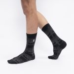 KAUS KAKI SOCKS PANJANG SIMPLE CASUAL PRIA WANITA HITAM ORIGINAL MATERNAL DISASTER | STURMIN