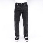 CELANA PANJANG DENIM PRIA CASUAL SIMPLE POLOS HITAM WASHED ORIGINAL MATERNAL DISASTER | MDJ 09