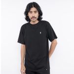 KAOS KATUN COMBED 20's PRIA CASUAL SIMPLE LENGAN PENDEK HITAM ORIGINAL MATERNAL DISASTER | WHITAL