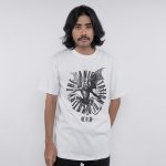 KAOS KATUN COMBED 16's PRIA CASUAL SIMPLE LENGAN PENDEK PUTIH ORIGINAL MATERNAL DISASTER | OCULAR
