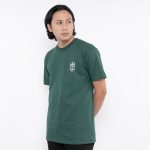 KAOS KATUN COMBED 16's PRIA CASUAL SIMPLE LENGAN PENDEK HIJAU ORIGINAL MATERNAL DISASTER | HANDOVAL