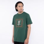 KAOS KATUN COMBED 16's PRIA CASUAL SIMPLE LENGAN PENDEK HIJAU ORIGINAL MATERNAL DISASTER | ITRALES