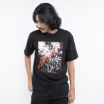 KAOS KATUN COMBED 20's PRIA CASUAL SIMPLE LENGAN PENDEK HITAM ORIGINAL MATERNAL DISASTER | YAWNE