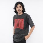 KAOS KATUN COMBED 20's PRIA CASUAL SIMPLE LENGAN PENDEK ACIDWASH ORIGINAL MATERNAL DISASTER | RUSTAC