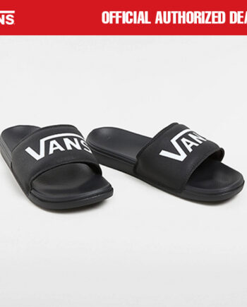 SANDAL SLIDE LEMBUT CLASSIC CASUAL SIMPLE PRIA WANITA  HITAM ORIGINAL | LA COSTA VN BLACK