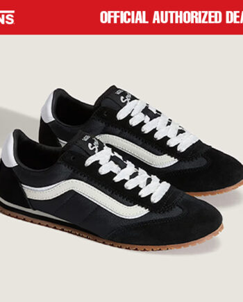 SEPATU SNEAKERS CLASSIC CASUAL PRIA WANITA HITAM ORIGINAL | SUPER LOW PRO LACE BLK WHT