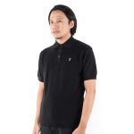 KAOS KERAH POLO SHIRT CASUAL PRIA LENGAN PENDEK HITAM ORIGINAL MATERNAL DISASTER | EMPERAR