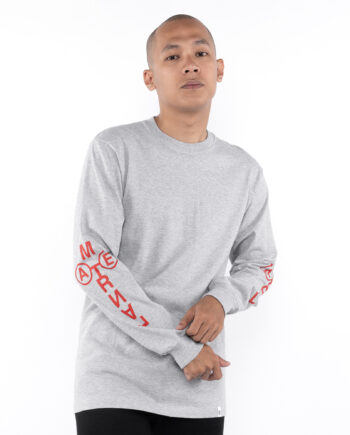 KAOS KATUN COMBED 16's CASUAL PRIA WANITA LENGAN PANJANG MISTY ORIGINAL MATERNAL DISASTER | ATERNAE