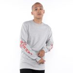 KAOS KATUN COMBED 16's CASUAL PRIA WANITA LENGAN PANJANG MISTY ORIGINAL MATERNAL DISASTER | ATERNAE