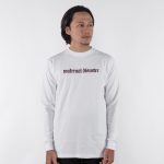 KAOS KATUN COMBED 16's CASUAL PRIA WANITA LENGAN PANJANG PUTIH ORIGINAL MATERNAL DISASTER | ZASTEN