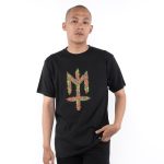 KAOS KATUN COMBED 20's PRIA CASUAL SIMPLE LENGAN PENDEK HITAM ORIGINAL MATERNAL DISASTER | JUNGLA