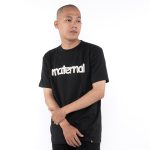 KAOS KATUN COMBED 20's PRIA CASUAL SIMPLE LENGAN PENDEK HITAM ORIGINAL MATERNAL DISASTER | MATOMIC