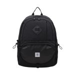 TAS PUNGGUNG BACKPACK RANSEL CASUAL SIMPLE PRIA WANITA HITAM ORIGINAL MATERNAL DISASTER | FRACTO