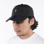 TOPI POLO CAP CASUAL SIMPLE POLOS PRIA WANITA HITAM ORIGINAL MATERNAL DISASTER | PROVAL