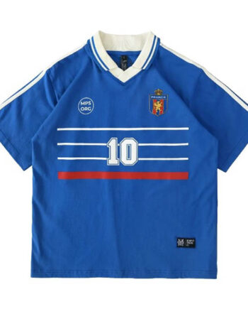 KAOS RUGBY SHIRT PRIA KATUN 16s LENGAN PENDEK BIRU ORIGINAL MEMPHIS ORIGINS | FRANCA